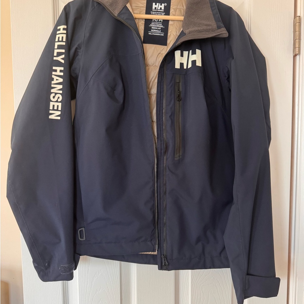 Helly Hansen Blue Performance Jacket Waterproof H… - image 1